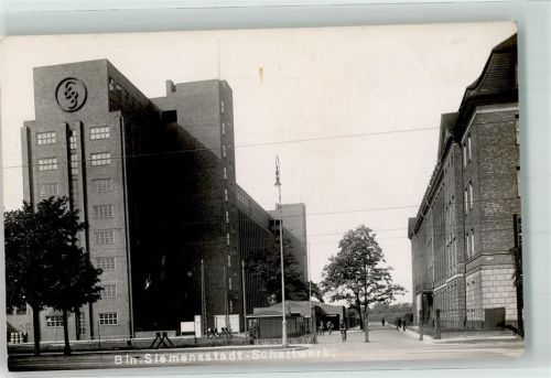 10115 W1000 Siemensstadt Foto AK Schattwerk