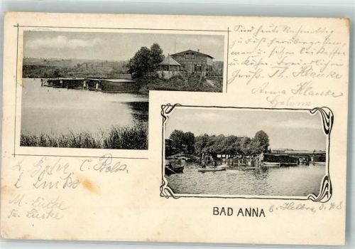 Mansfeld 1902 Bad Anna Ort lt. Stempel