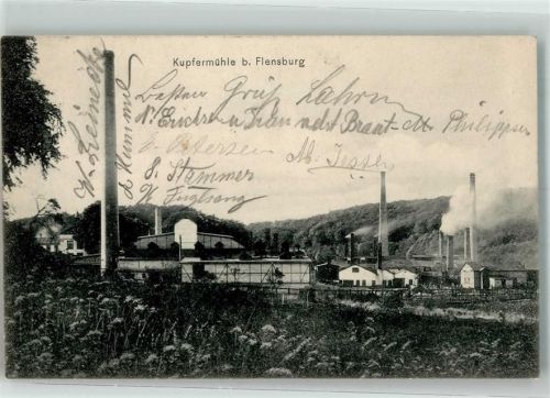 Flensburg 1906 Kupfermühle
