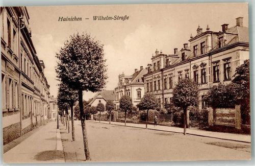 Hainichen Wilhelm-Straße Villen