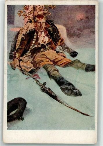 verletzter Krieger Mucha, A.