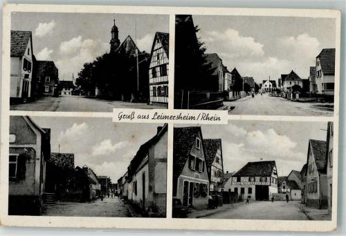 76774 W6729 Leimersheim - Dorfstraßenansichten