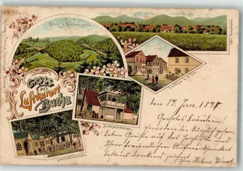 Bucha 1898 Buchwäldchen Günthersheil