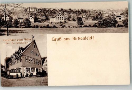 Birkenfeld Gasthaus zum Adler Kutsche