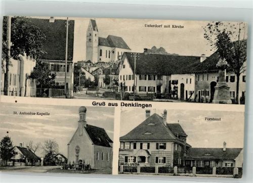 Denklingen Unterdorf Kirche St. Antonius-Kapelle Forstamt