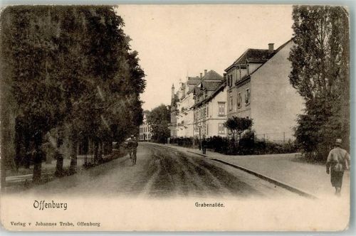 77652 W7600 Offenburg - Grabenallee Radfahrer