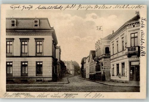 Oldenburg 1909 Osterstraße
