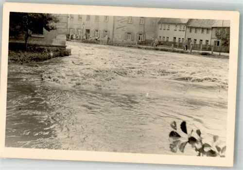 Greiz Hochwasserkatastrophe Ort handschriftlich
