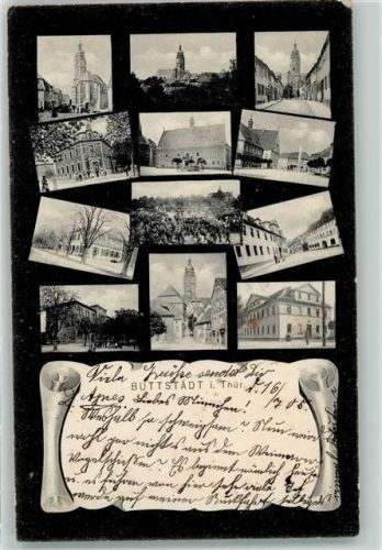 Buttstädt 1905 Mehrbildkarte