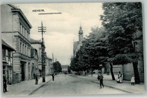 59755 W5760 Neheim-Hüsten 1908 - Arnsbergerstraße