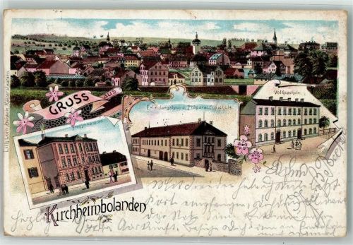 Kirchheimbolanden Progymnasium Erhohlungshaus Präparandenschule Volksschule