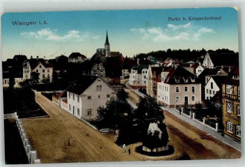 Wangen 1917 Kriegerdenkmal