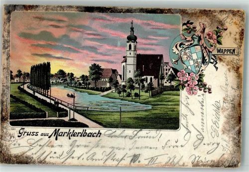 08352 O9439 Markersbach 1902 Lithographie
