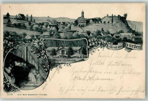 Hürben Charlottenhöhle-Eingang Gasthaus zur Charlottenhöhle