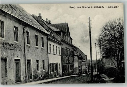 09619 O9215 Sayda - Schulgasse