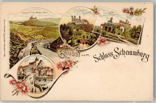 Schaumburg Schloß Schaumburg Dietz Französischer Garten