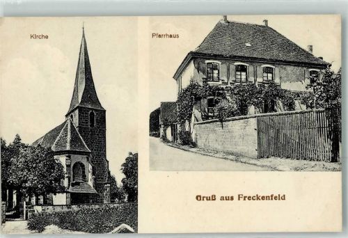 Freckenfeld Kirche Pfarrhaus