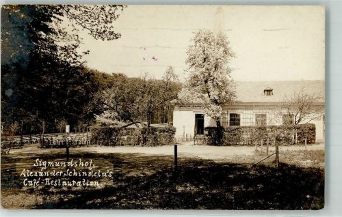1170 Wien 17. Bezirk, Hernals 1930 - Cafe Gasthaus Sigmundshof