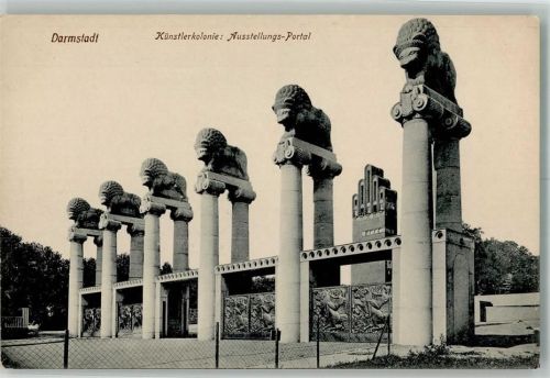 W6100 Darmstadt Künstlerkolonie Ausstellungsportal Kunstgeschichte Darmstadt 1914