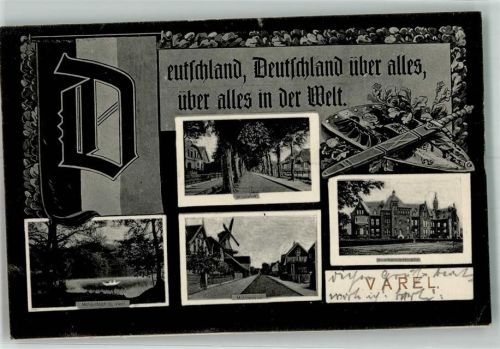 Varel 1916 St. Johannis Hospital Windmühle Windallee