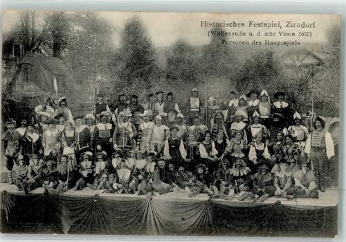 Zirndorf Historisches Festspiel Wallenstein u. d. alte Veste Schauspieler