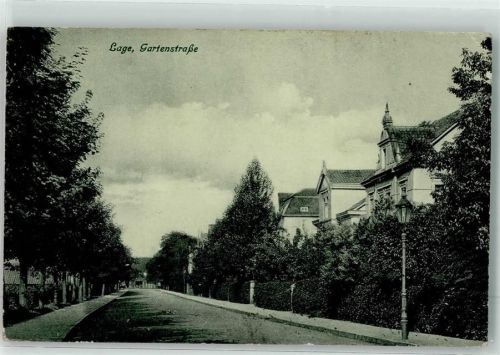 Lage 1915 Gartenstraße