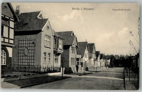 Heide 1916 Claus Groth-Strasse Villen