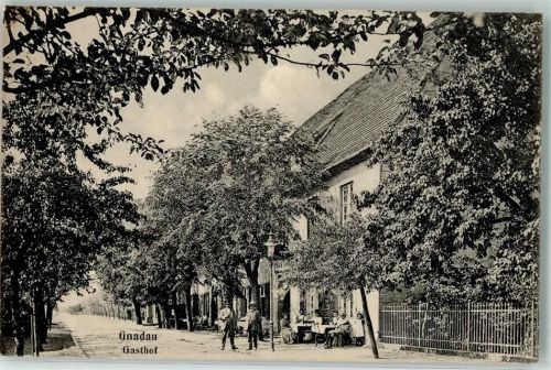 Gnadau Gasthaus Bahnpost Magdeburg- Zg 461