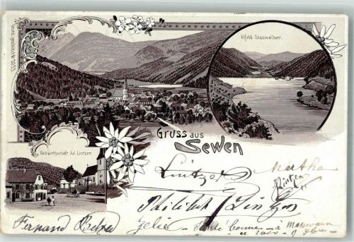 Sewen 1899 Gasthaus