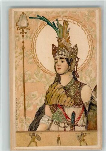 Basch Arpard 1900 Römerin Jugendstil Top Erhaltung Kunstgeschichte BOAKC