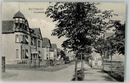 Butzbach 1909 Taunusstrasse Villen