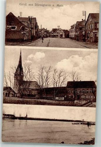 Dörnigheim Dorfstraße Kirche Main