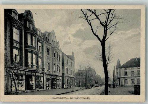 Brambauer 1915 Waltroperstraße Straßenbahn