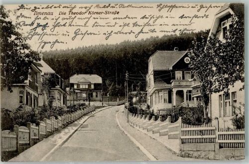 Ilmenau 1925 Theodor Körner-Straße Villen
