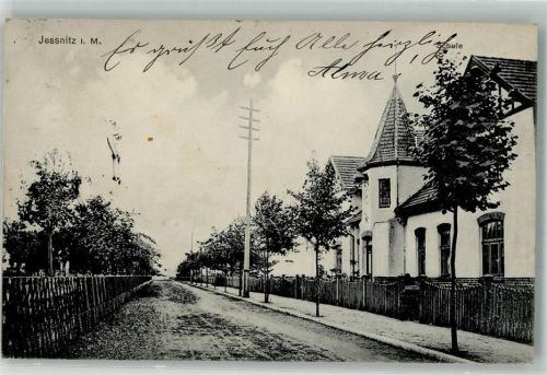 Raguhn 1913 Jessnitz Dorfstraße Schule