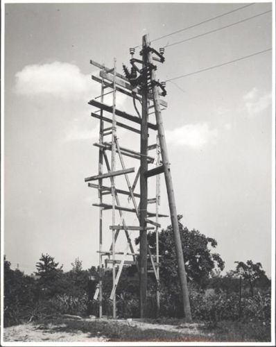 Buchschlag Trafo-Station 1950