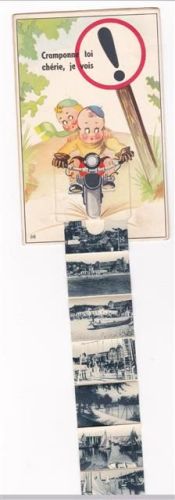 Houlgate ausziehbarer Papierstreifen Motorrad