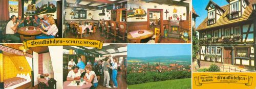 Schlitz Gasthaus Braustübchen Innen- und Aussenansicht