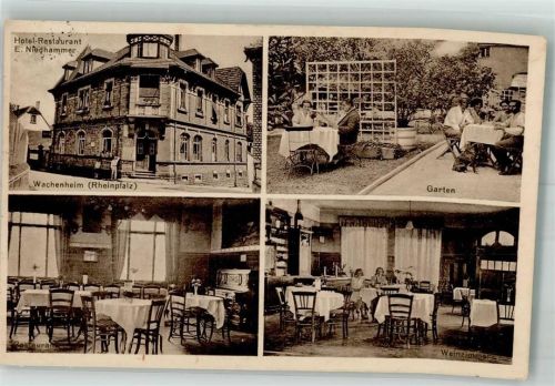 Wachenheim Hotel-Gasthaus Harmonie Gaststube Klavier Weinzimmer Garten