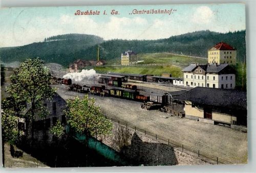 Annaberg-Buchholz 1912 Centralbahnhof