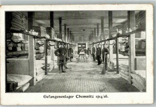 Chemnitz 1914 - 1916 WK I Interieur Lager