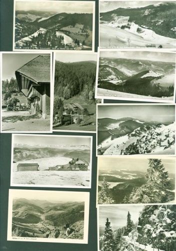 79677 W7869 Belchen im Schwarzwald Kleinposten bis 20 Lot mit 20 AK Originale aus dem Archiv des Metzverlags einige mehrfach