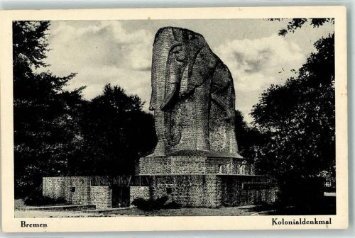 Bremen Kolonialdenkmal Elefant