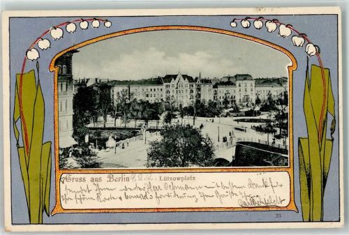 Tiergarten 1902 Lützowplatz Maiglöckchen