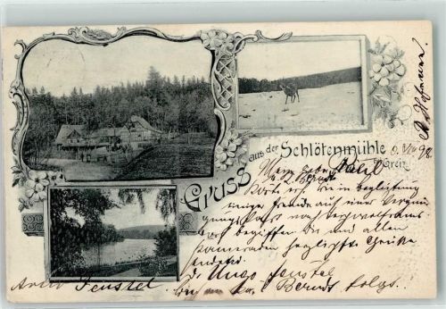 07987 O6601 Schlötenmühle 1899