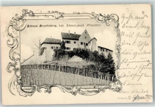 Durbach 1903 Schloß Staufenberg