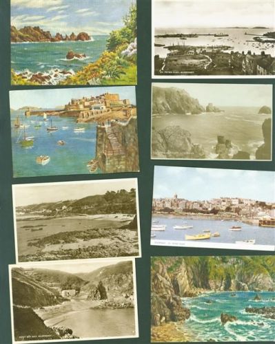 Guernsey Lot mit 11 AK