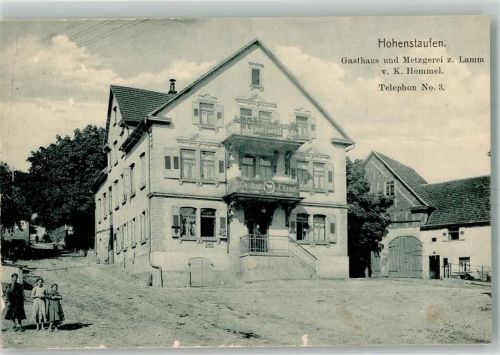 73033 W7320 Hohenstaufen 1917 - Gasthaus zum Lamm