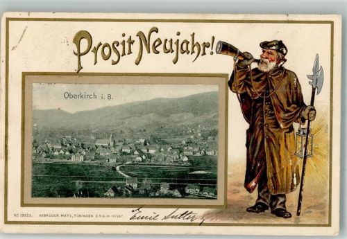 Oberkirch 1900 Oberkirch Nachtwächter Passepartout
