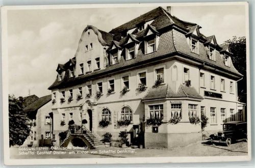 Gößweinstein Scheffel Gasthaus Distler Oldtimer